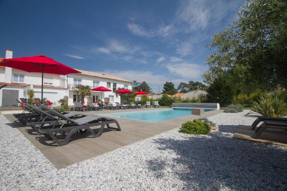 Hotel Le Vert Bois Dolus d'Oléron المظهر الخارجي الصورة