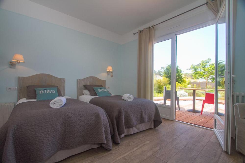 Hotel Le Vert Bois Dolus d'Oléron الغرفة الصورة